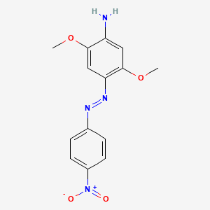 2,5-Dimethoxy-4-(4-nitrophenylazo)aniline