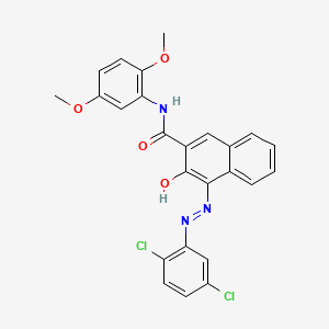 2-Naphthalenecarboxamide, 4-[(2,5-dichlorophenyl)azo]-N-(2,5-dimethoxyphenyl)-3-hydroxy-