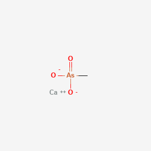 molecular formula CH3AsCaO3 B1617152 calcium;methyl-dioxido-oxo-λ5-arsane CAS No. 6423-72-9