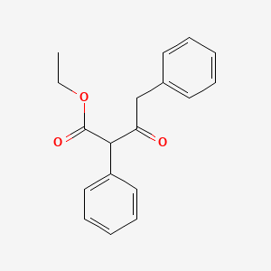 molecular formula C18H18O3 B1617159 Ethyl 2,4-diphenylacetoacetate CAS No. 2901-29-3