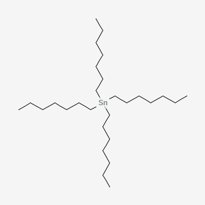 molecular formula C28H60Sn B1617179 Tetraheptylstannane CAS No. 57055-26-2