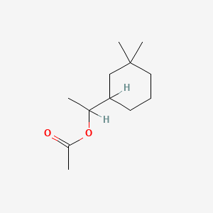 molecular formula C12H22O2 B1617183 1-(3,3-Dimethylcyclohexyl)ethyl acetate CAS No. 25225-10-9