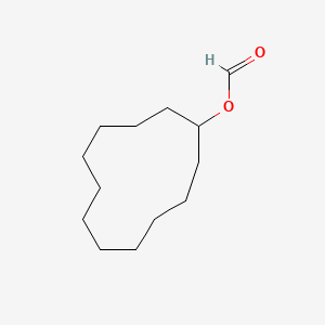 molecular formula C13H24O2 B1617188 Cyclododecyl formate CAS No. 59052-82-3