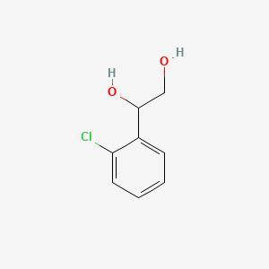 molecular formula C8H9ClO2 B1617189 1,2-Ethanediol, 1-(2-chlorophenyl)- CAS No. 59365-60-5