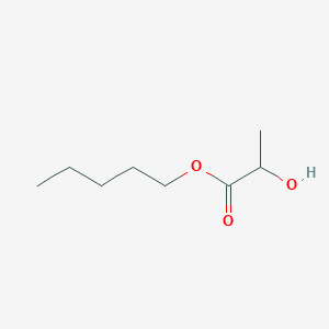 molecular formula C8H16O3 B1617190 Amyl lactate CAS No. 6382-06-5