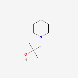 molecular formula C9H19NO B1617198 alpha,alpha-Dimethylpiperidine-1-ethanol CAS No. 13150-40-8