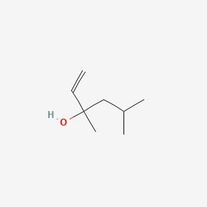 molecular formula C8H16O B1617209 3,5-Dimethylhex-1-en-3-ol CAS No. 3329-48-4