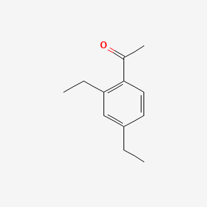 1-(2,4-Diethylphenyl)ethan-1-one