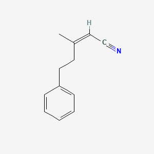 (Z)-3-Methyl-5-phenylpent-2-enenitrile