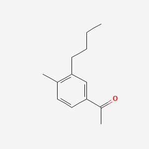 Ethanone, 1-(3-butyl-4-methylphenyl)-