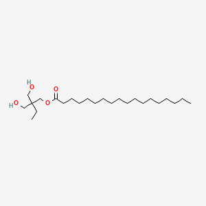 molecular formula C24H48O4 B1617232 Trimethylolpropane monostearate CAS No. 60130-68-9