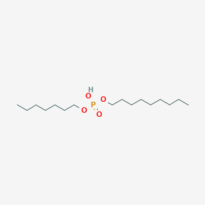 molecular formula C18H43O6P B1617234 Heptyl nonyl hydrogen phosphate CAS No. 68186-45-8