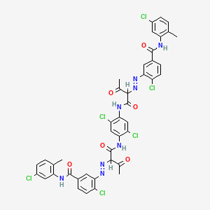 molecular formula C42H32Cl6N8O6 B1617237 Pigment Yellow 94 CAS No. 5580-58-5