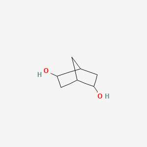 molecular formula C7H12O2 B1617238 Bicyclo[2.2.1]heptane-2,5-diol CAS No. 5888-36-8