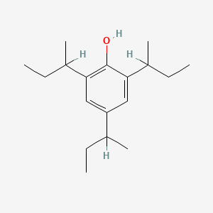 molecular formula C18H30O B1617239 2,4,6-Tri-sec-butylphenol CAS No. 5892-47-7