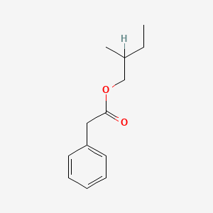 molecular formula C13H18O2 B1617243 2-Methylbutyl phenylacetate CAS No. 61889-11-0