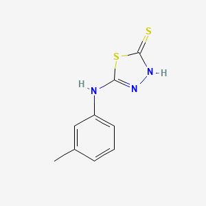 5-m-Tolylamino-[1,3,4]thiadiazole-2-thiol