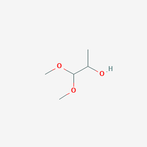 molecular formula C5H12O3 B1617257 1,1-Dimethoxy-2-propanol CAS No. 42919-42-6