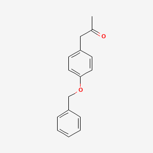molecular formula C16H16O2 B1617260 4-Benzyloxyphenylacetone CAS No. 5586-92-5