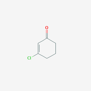 molecular formula C6H7ClO B1617263 3-Chlorocyclohex-2-en-1-one CAS No. 5682-75-7