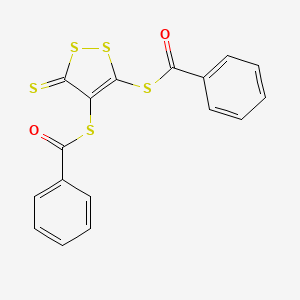 4,5-Bis(benzoylthio)-1,2-dithiole-3-thione