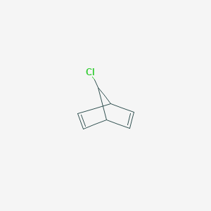 molecular formula C7H7Cl B161729 7-Chloronorbornadiene CAS No. 1609-39-8