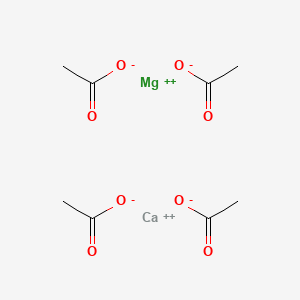 molecular formula C8H12CaMgO8 B1617292 Calcium;magnesium;tetraacetate CAS No. 76123-46-1
