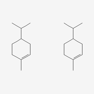 molecular formula C20H36 B1617312 p-Menth-1-ene dimer CAS No. 34363-01-4