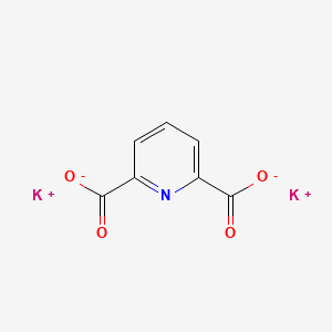 molecular formula C7H3K2NO4 B1617320 Dipotassium pyridine-2,6-dicarboxylate CAS No. 63450-91-9