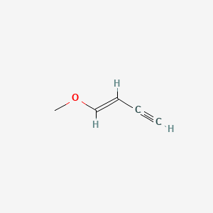 molecular formula C5H6O B1617352 1-Methoxy-1-buten-3-yne CAS No. 2798-73-4