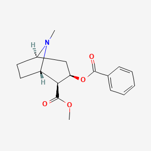 molecular formula C17H21NO4 B1617353 (+)Cocaine CAS No. 47195-07-3