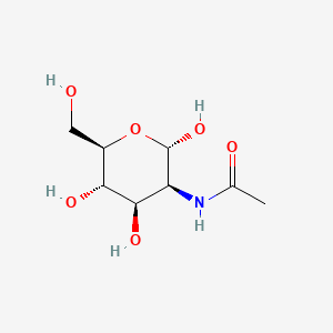molecular formula C8H15NO6 B1617354 2-(Acetylamino)-2-deoxy-alpha-D-mannopyranose CAS No. 14131-64-7