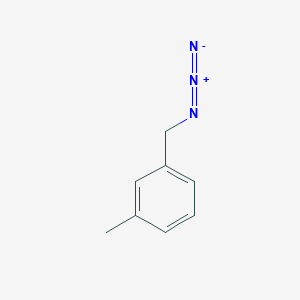 molecular formula C8H9N3 B161737 1-(叠氮甲基)-3-甲基苯 CAS No. 126799-82-4