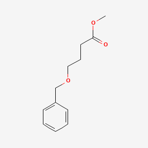 molecular formula C12H16O3 B1617375 Methyl 4-(benzyloxy)butanoate CAS No. 31600-42-7