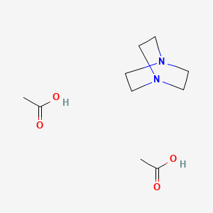 1,4-Diazabicyclo[2.2.2]octane, diacetate