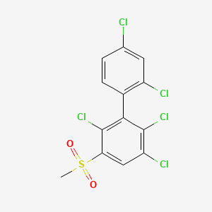 3-Methylsulfonyl-2,5,6,2',4'-pentachlorobiphenyl