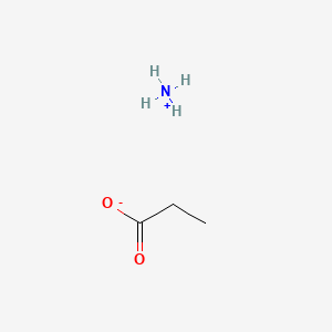molecular formula C3H9NO2 B1617410 Ammonium dipropionate CAS No. 63785-12-6
