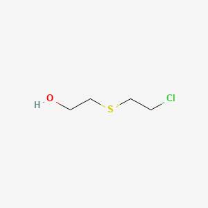 B1617415 2-((2-Chloroethyl)thio)ethanol CAS No. 693-30-1