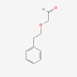 molecular formula C10H12O2 B1617420 (2-Phenylethoxy)acetaldehyde CAS No. 41847-88-5