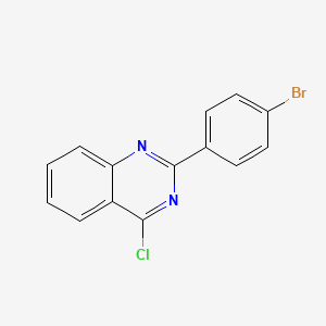 molecular formula C14H8BrClN2 B1617437 2-(4-Bromophenyl)-4-chloroquinazoline CAS No. 83800-98-0