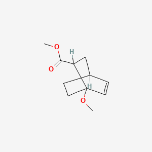 molecular formula C11H16O3 B1617451 Methyl 1-methoxybicyclo[2.2.2]oct-5-ene-2-carboxylate CAS No. 5259-50-7