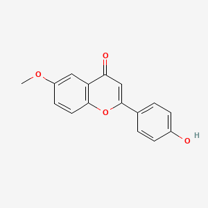 molecular formula C16H12O4 B1617454 4'-Hydroxy-6-methoxyflavone CAS No. 4002-52-2