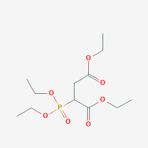 molecular formula C12H23O7P B1617464 Diethyl 2-diethoxyphosphorylbutanedioate CAS No. 7071-15-0