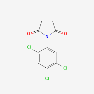 molecular formula C10H4Cl3NO2 B1617469 1-(2,4,5-Trichloro-phenyl)-pyrrole-2,5-dione CAS No. 31489-22-2