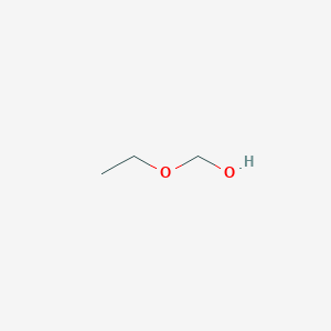molecular formula C3H8O2 B161747 Ethoxymethanol CAS No. 10171-38-7