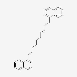 molecular formula C30H34 B1617470 1,10-Di(1-naphthyl)decane CAS No. 40339-27-3