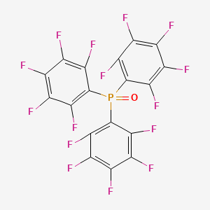 molecular formula C18F15OP B1617481 Phosphine oxide, tris(pentafluorophenyl)- CAS No. 2729-11-5