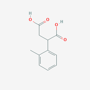molecular formula C11H12O4 B1617483 2-O-TOLYL-SUCCINIC ACID CAS No. 91143-76-9
