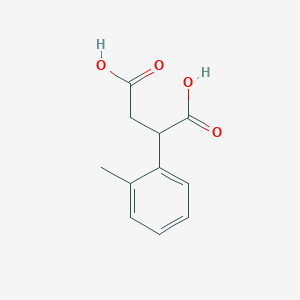 2-(2-Methylphenyl)butanedioic acid