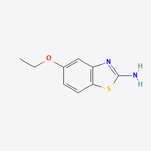 molecular formula C9H10N2OS B1617485 5-Ethoxybenzo[d]thiazol-2-amine CAS No. 70066-70-5